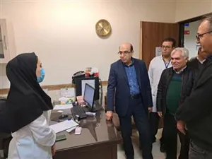 بازدید حاج بهنام رضوانی نماینده محترم شهرستانهای کلیبر ،خداآفرین و هوراند در مجلس شورای اسلامی از بیمارستان امام خمینی (ره) شهرستان کلیبر